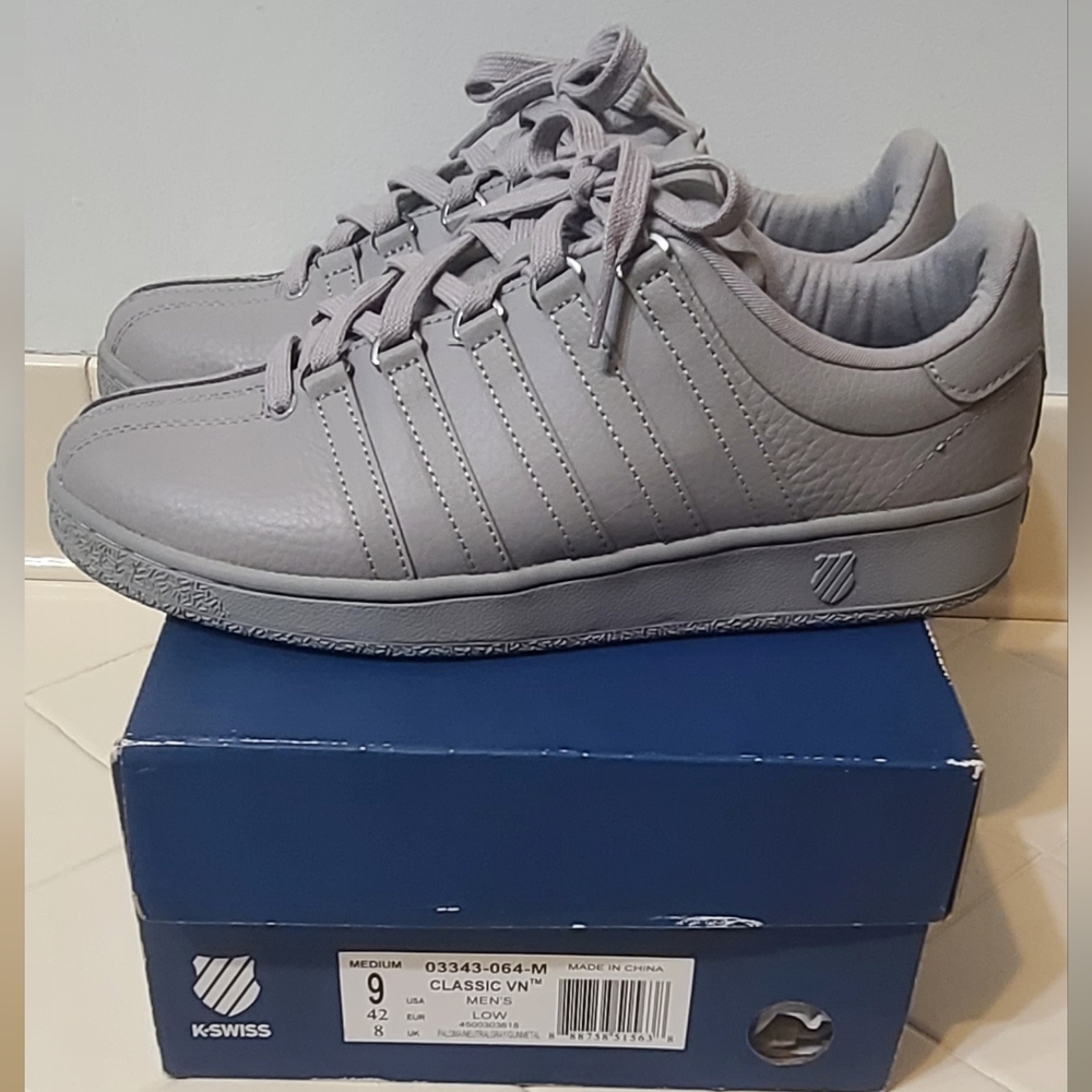 K-Swiss Classic VN Light Gray Sneakers